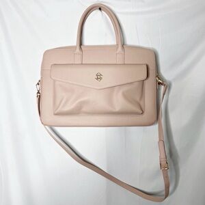 Glass Ladder Sarah Laptop Briefcase Light Pink